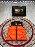The North Face Orange 700 Fill Puffer Vest