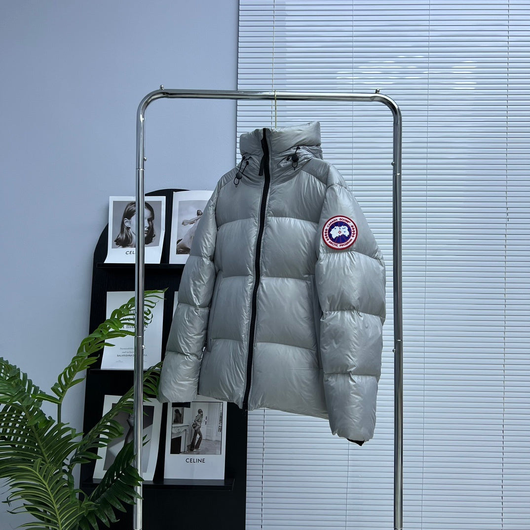 Canada Goose Silver Arctic Program Hooded Down Puffer Jacket