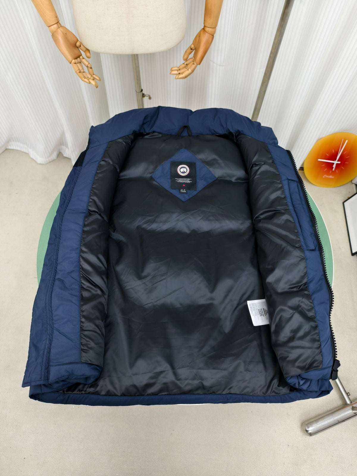Canada Goose Navy Blue Premium Heavyweight Down Jacket
