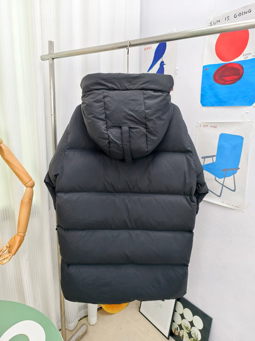 Canada Goose Black Arctic Program Mid-Length Hooded Down Parka