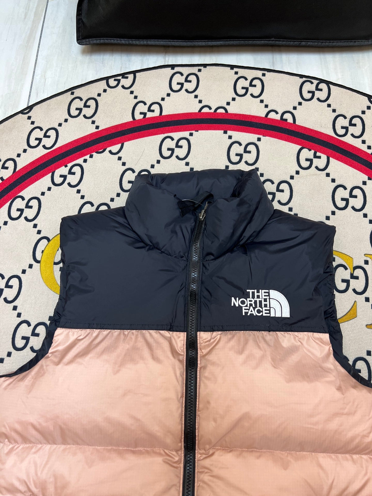 The North Face Pink 700 Fill Puffer Vest
