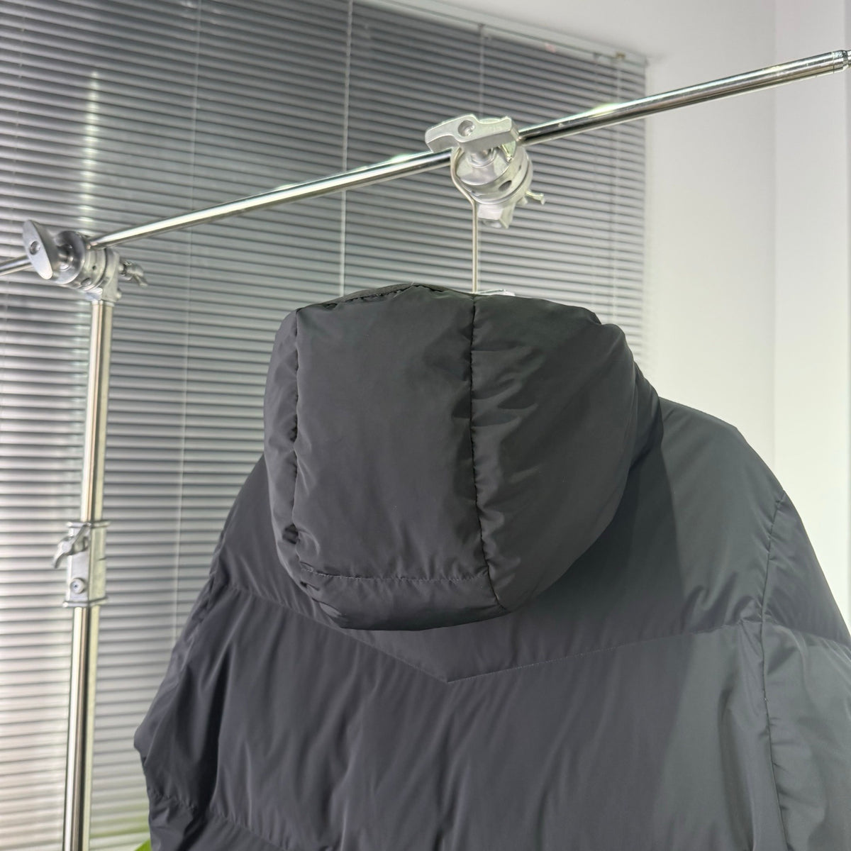 Moncler Grenoble Black Rochers de Naye Hooded Down Jacket