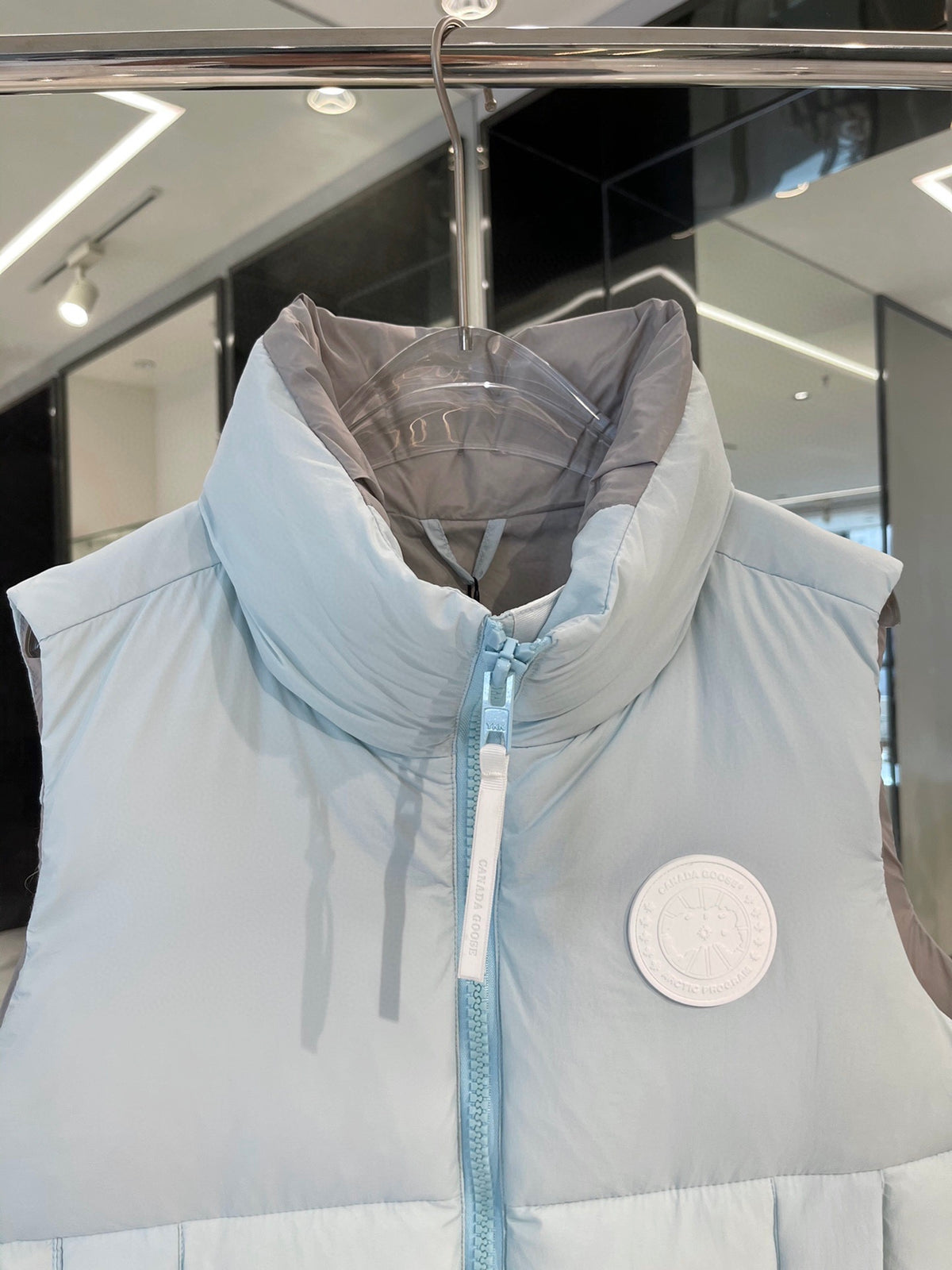 Canada Goose Sky Blue Down Puffer Vest