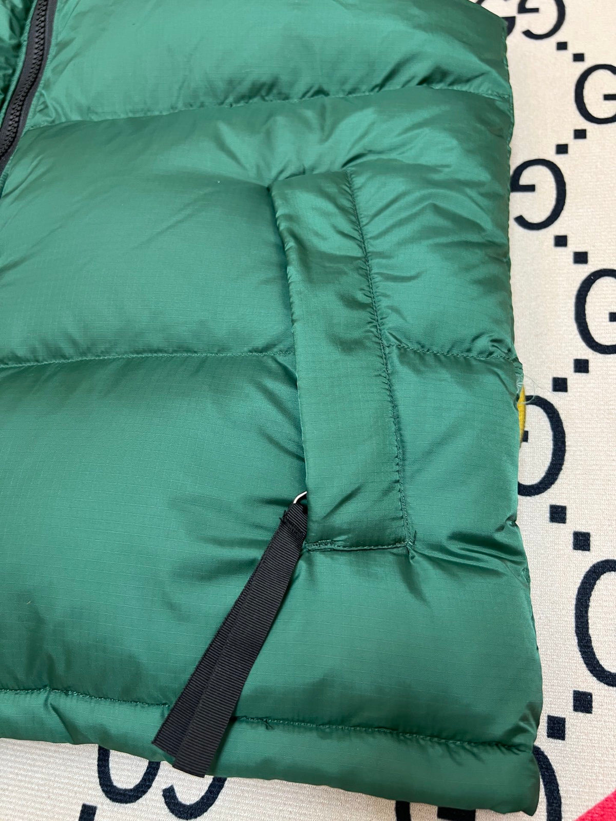 The North Face Forest Green 700 Fill Puffer Vest