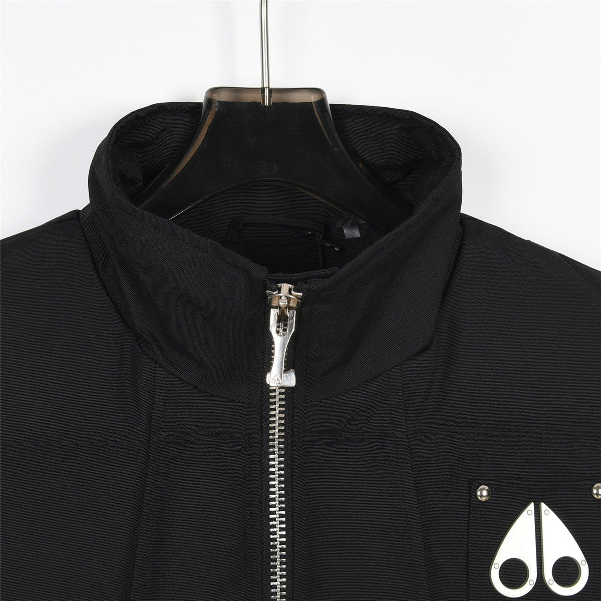 Moose Knuckles Black Down Quilted Vest