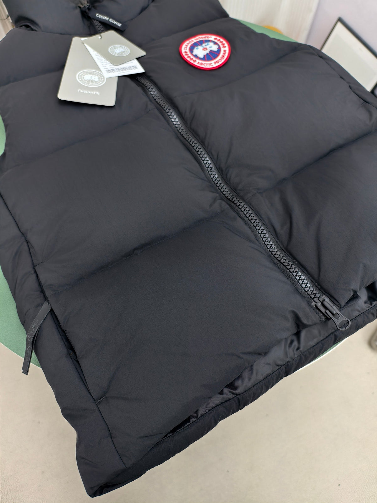 Canada Goose Black Premium Heavyweight Down Jacket