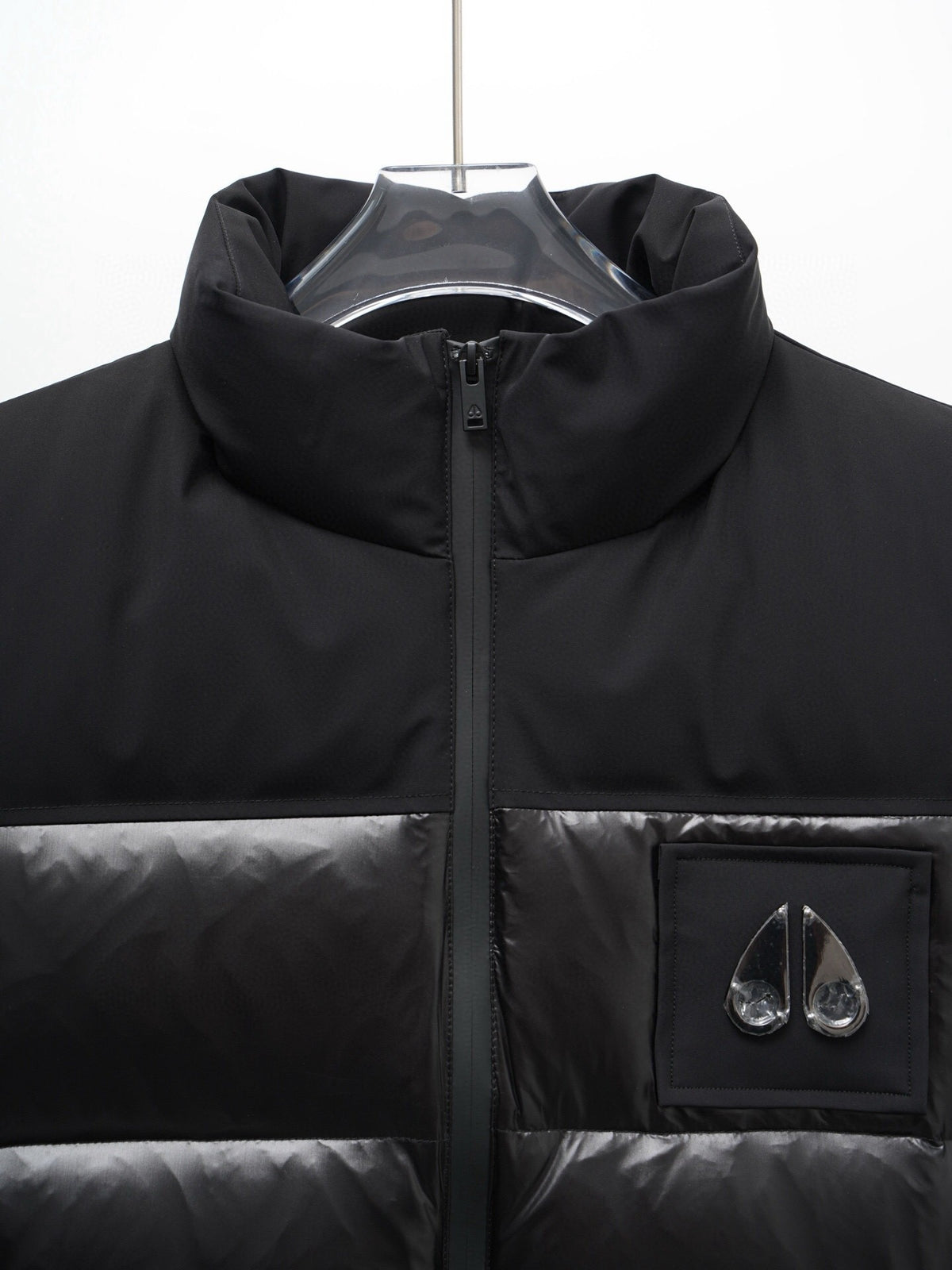 Moose Knuckles Black Down Puffer Vest