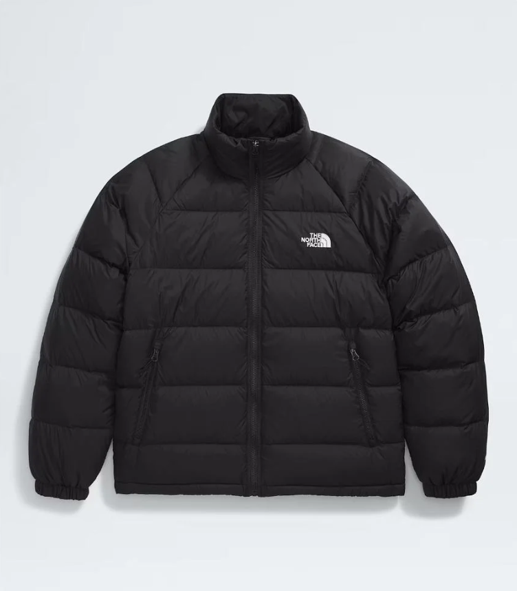 Moose Knuckles White Black Ribbed Contrast Fur Trim Hooded Bomber Down Jacket