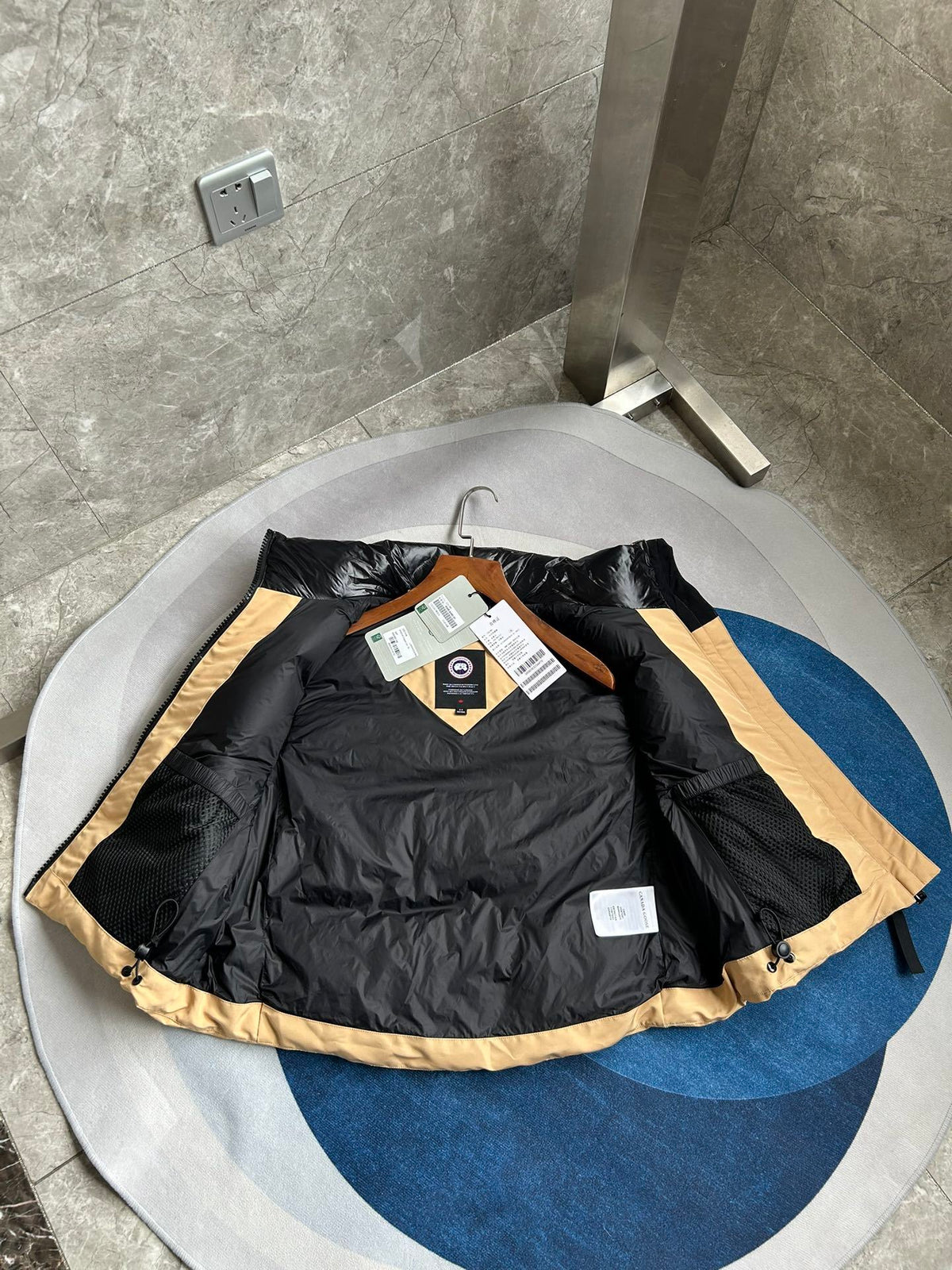 Canada Goose Sand Yellow Down Puffer Vest