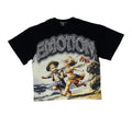 MIXED EMOTION Cherub Rhinestone Graphic T-Shirt