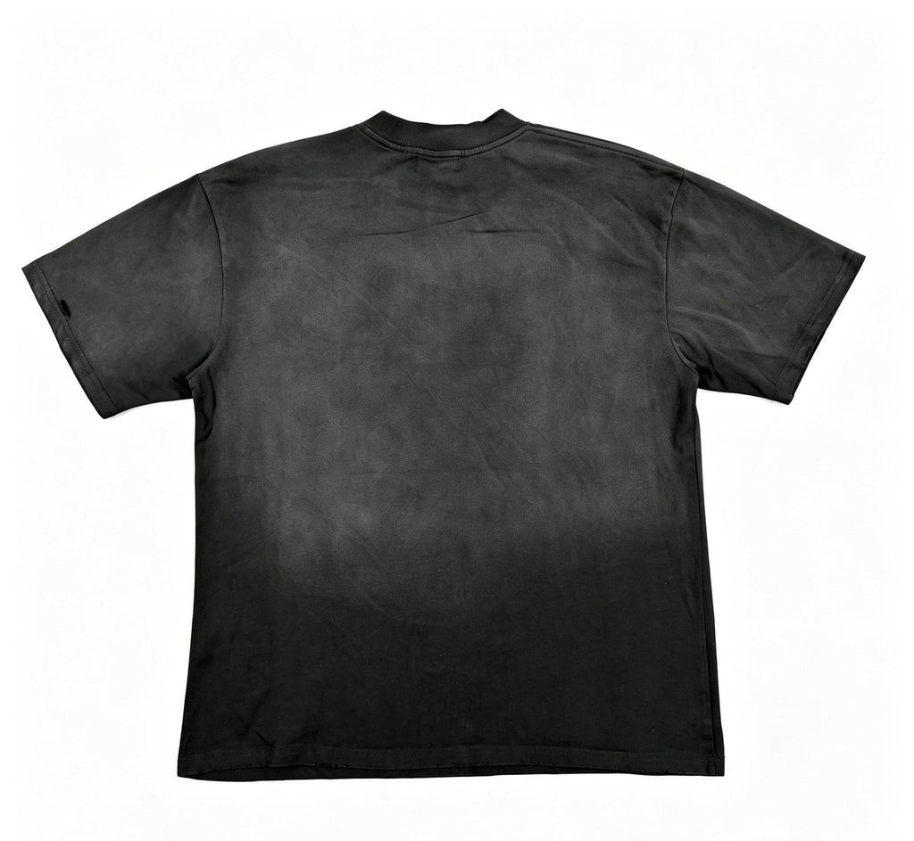 DUAA New Age Washed Black Graphic T-Shirt