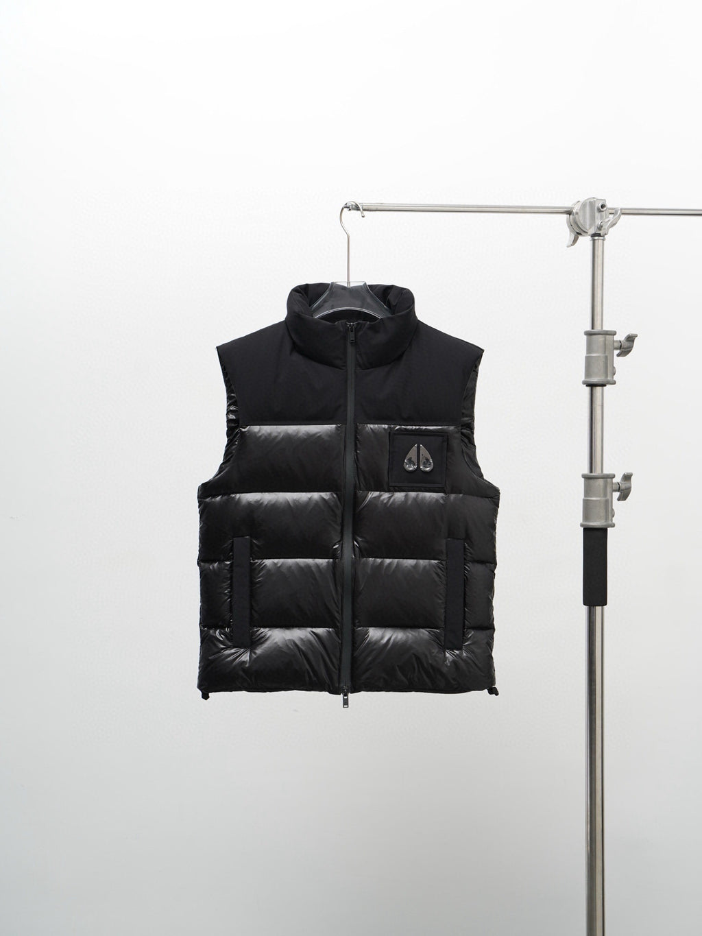 Moose Knuckles Black Down Puffer Vest