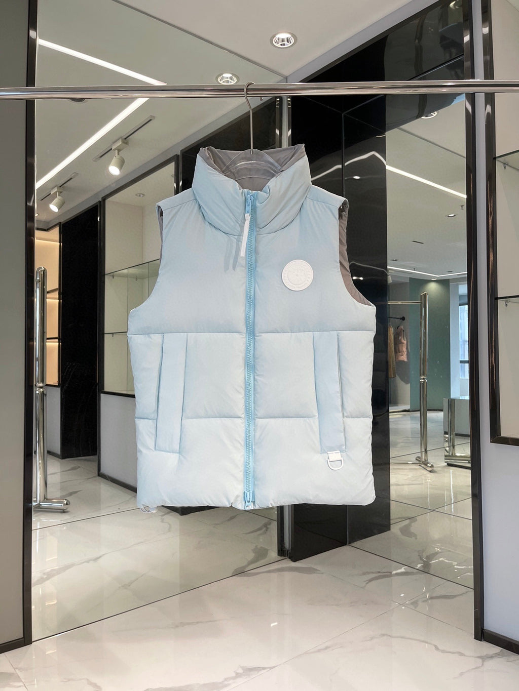 Canada Goose Sky Blue Down Puffer Vest