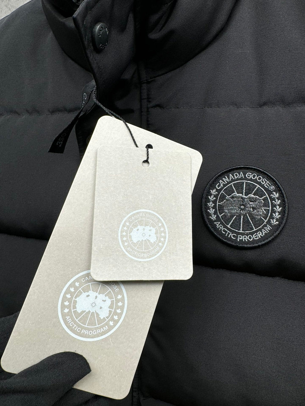 Canada Goose Black Down Puffer Vest