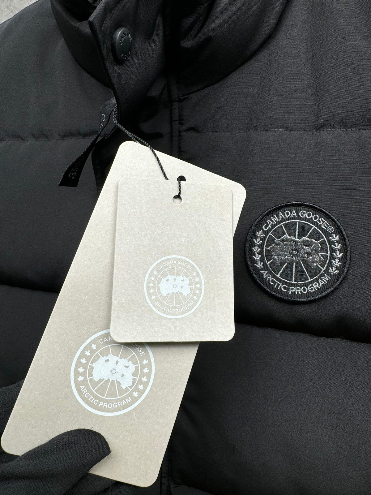 Canada Goose Black Down Puffer Vest
