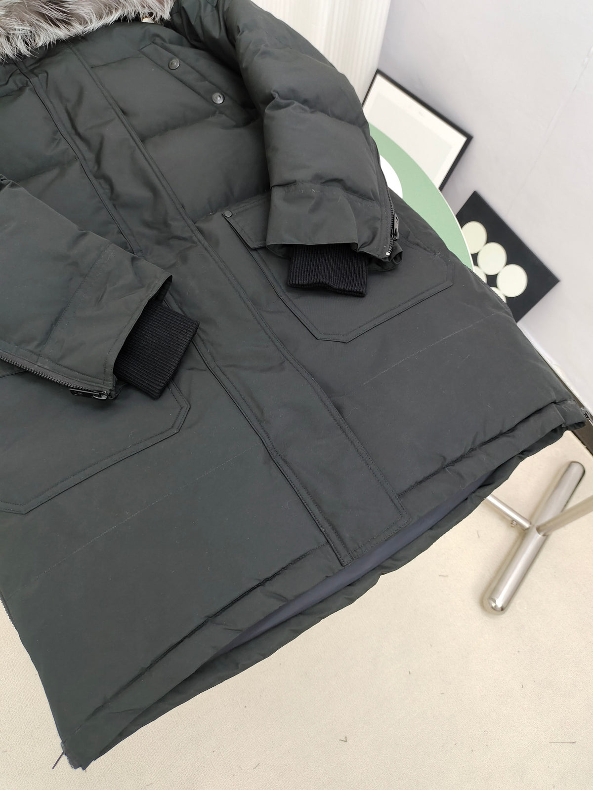 Canada Goose Black Down Parka