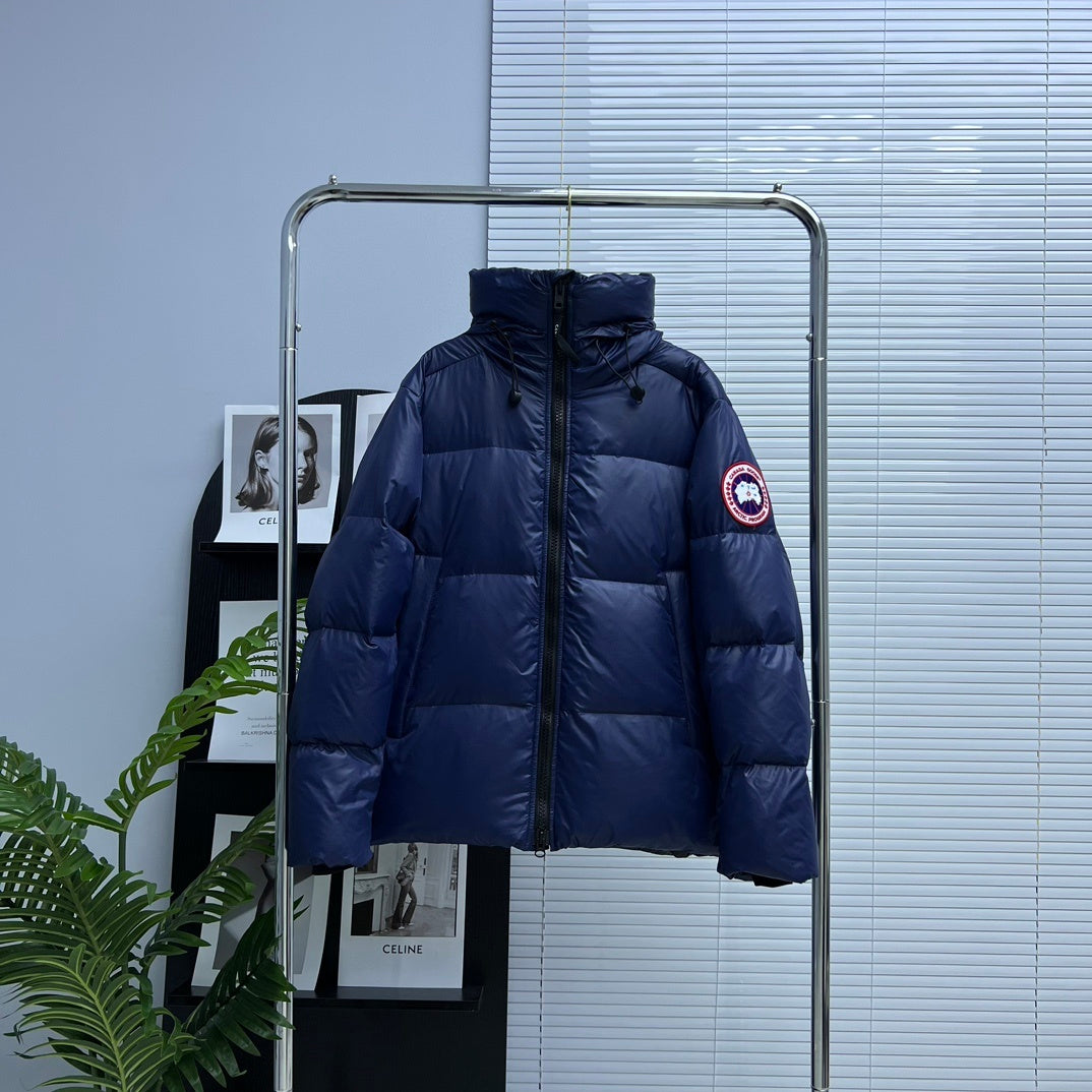 Canada Goose Navy Arctic Program Hooded Down Puffer Jacket