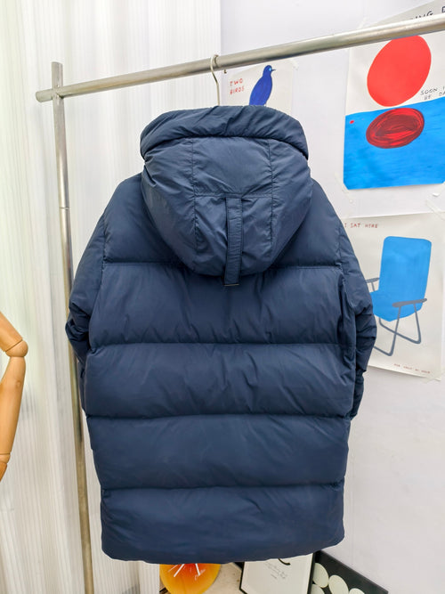 Canada Goose Navy Arctic Program Mid-Length Hooded Down Parka