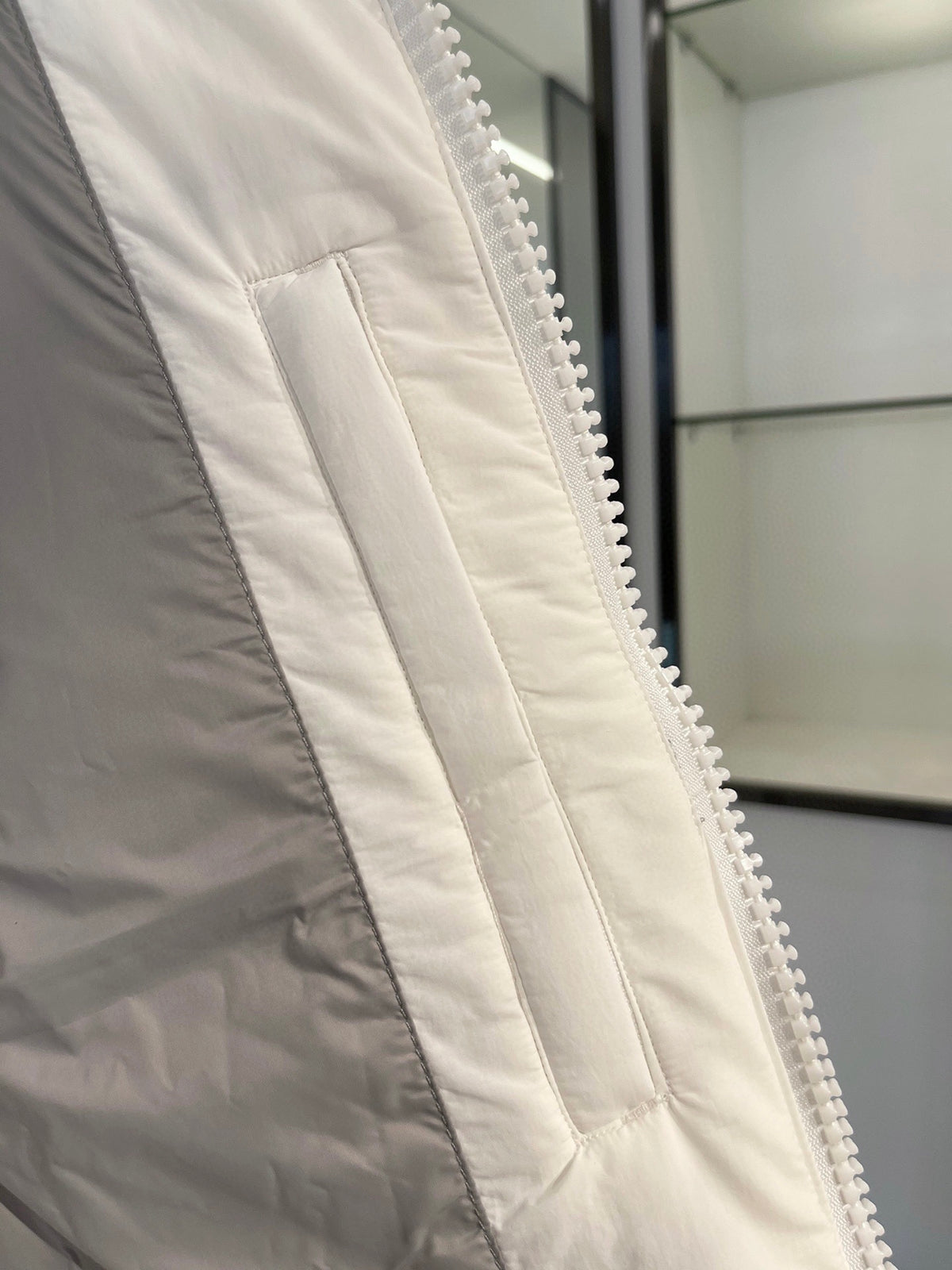 Canada Goose White Down Puffer Vest