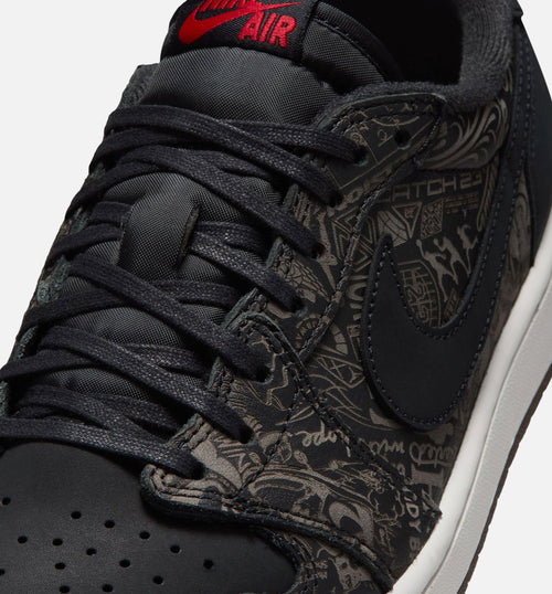 Air Jordan 1 Retro Low OG Laser – Men's Lifestyle Shoe | Black/Varsity Red/Summit White