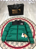 The North Face Green Black 1992 Nuptse 700 Fill Power Down Jacket