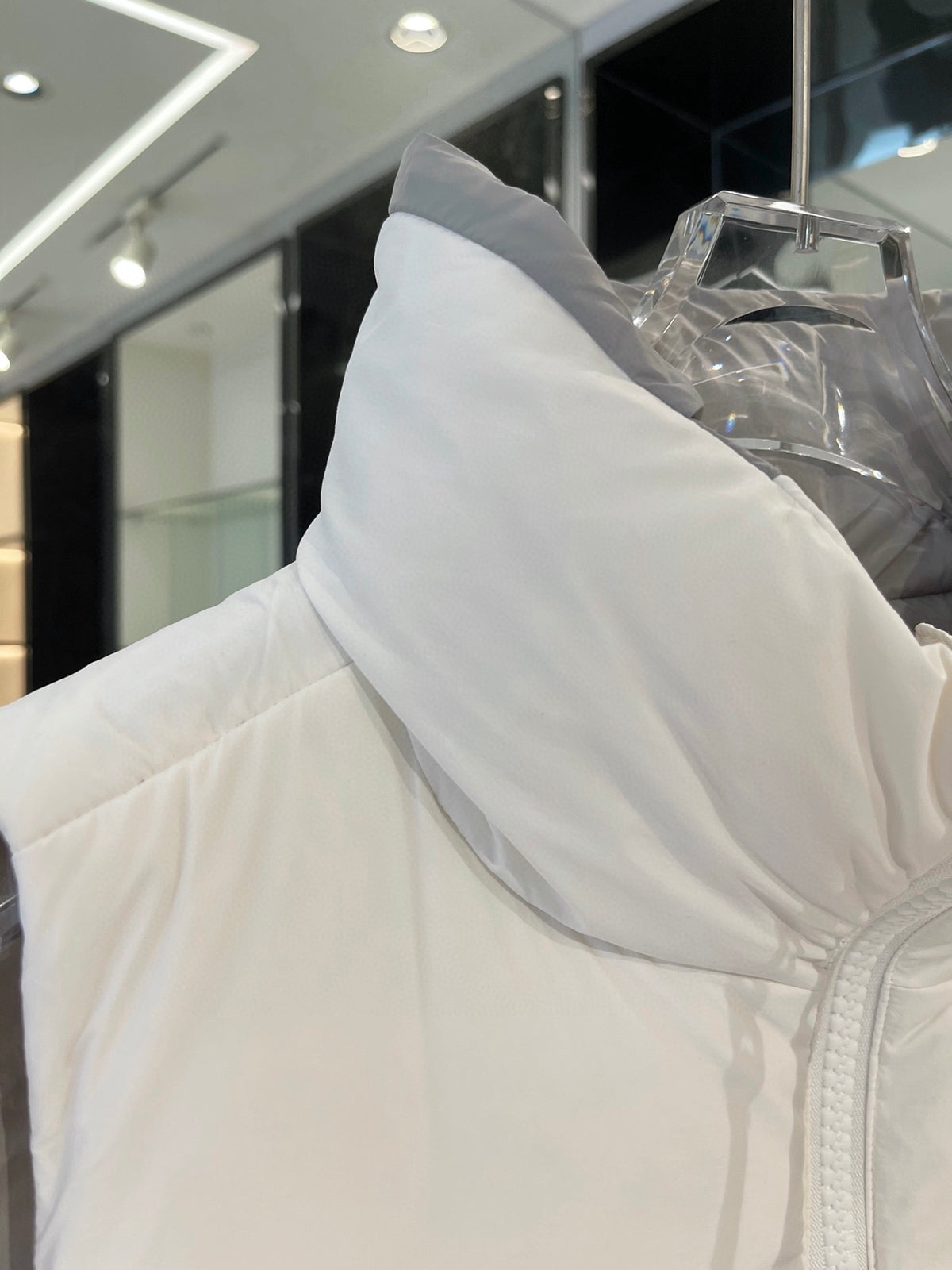 Canada Goose White Down Puffer Vest