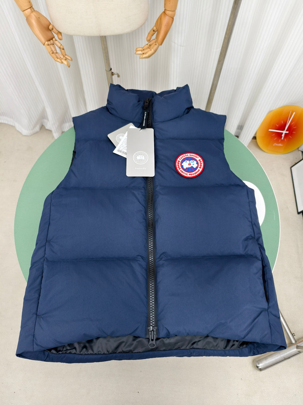 Canada Goose Navy Blue Premium Heavyweight Down Jacket