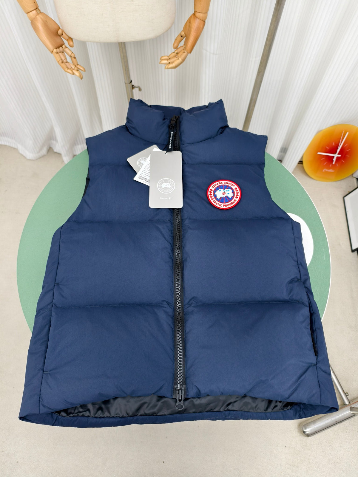 Canada Goose Navy Blue Premium Heavyweight Down Jacket