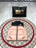 The North Face Pink 700 Fill Puffer Vest
