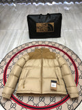The North Face Cream Tan 1992 Nuptse 700 Fill Power Down Jacket
