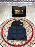 The North Face Navy Blue 700 Fill Puffer Vest