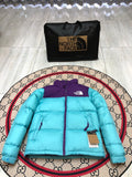 The North Face Cyan Purple 1992 Nuptse 700 Fill Power Down Jacket