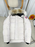Canada Goose White Down Parka