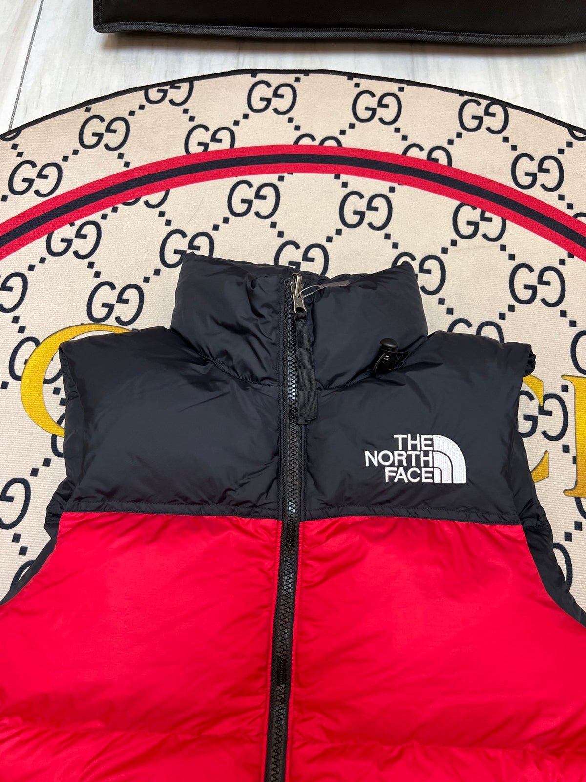 The North Face Red 700 Fill Puffer Vest