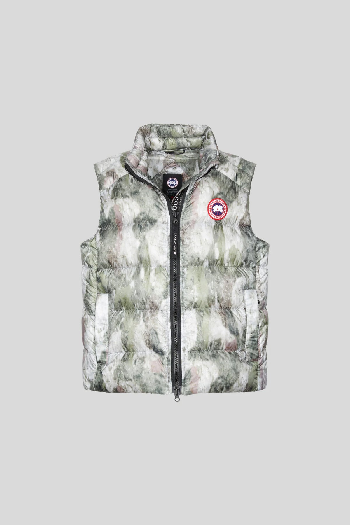 Canada Goose Floral Print Down Puffer Vest