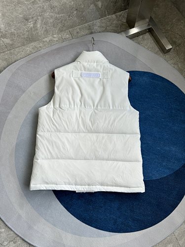 Canada Goose White Down Puffer Vest