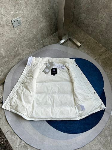 Canada Goose White Down Puffer Vest