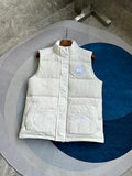 Canada Goose White Down Puffer Vest