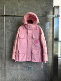 Canada Goose Dusty Pink Hooded Puffer Parka