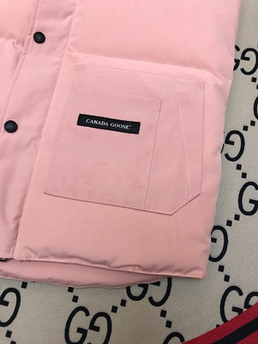 Canada Goose Pink Down Puffer Vest