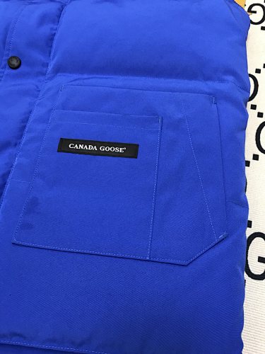 Canada Goose Cobalt Blue Down Puffer Vest