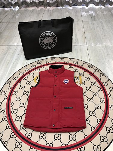 Canada Goose Red Down Puffer Vest