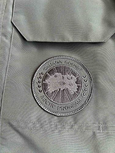 Canada Goose Charcoal Grey Hooded Puffer Parka