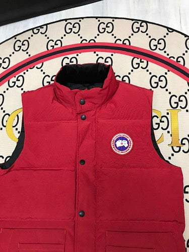 Canada Goose Red Down Puffer Vest