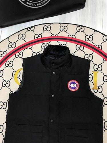 Canada Goose Black Down Puffer Vest