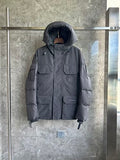 Canada Goose Charcoal Grey Hooded Puffer Parka