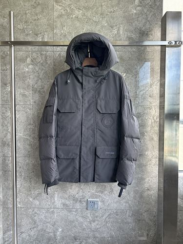 Canada Goose Charcoal Grey Hooded Puffer Parka